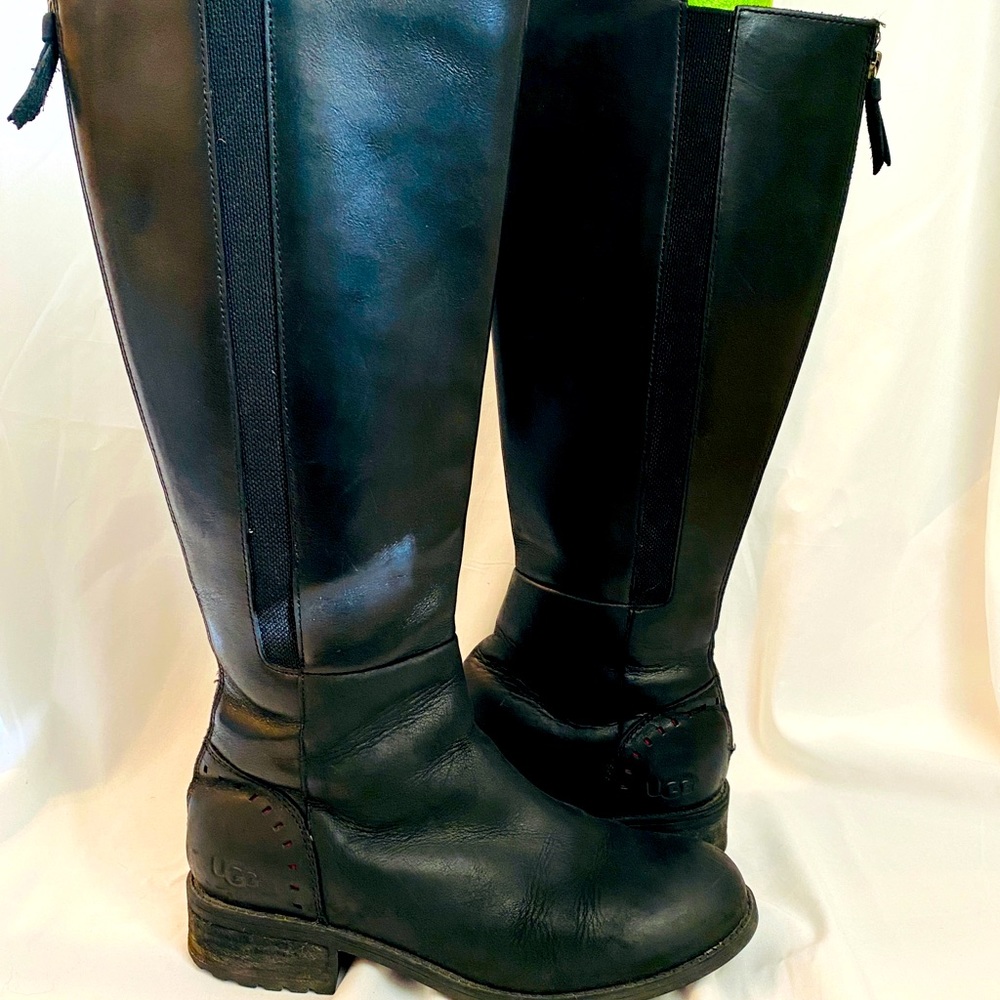 UGG Vinson Tall Black Riding Boots
